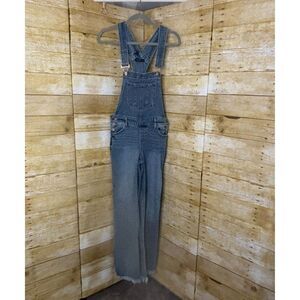SINCERELY JULES RAW HEM CASUAL EVERYDAY WEAR DENIM OVERALLS SZ. 3/26